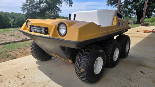 This Amphibious 6×6 Is a True ATV With a Bulletproof Honda Engine, and You Can Buy It