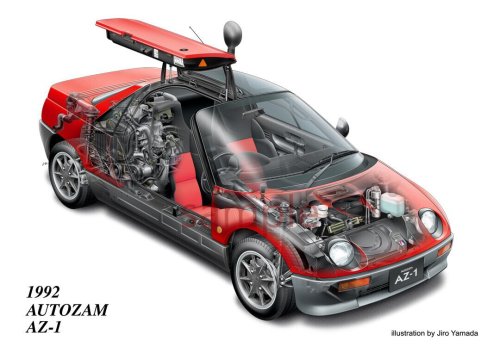 The World Has Lost a Master of Automotive Cutaway Illustrations