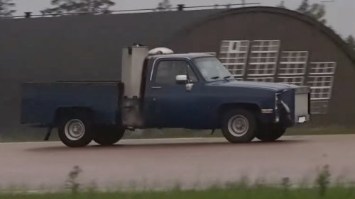 This Chevy Truck Runs on Wood, and It Just Broke a Speed Record