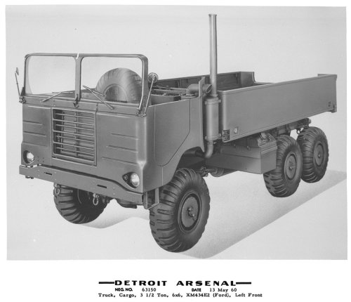 For Sale: 6×6 Ford Truck Developed as an Amphibious Military Prototype Circa 1960