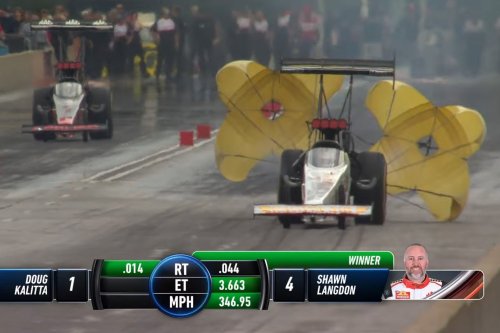 346.96 MPH: Top Fuel Dragster Breaks All-Time NHRA Speed Record
