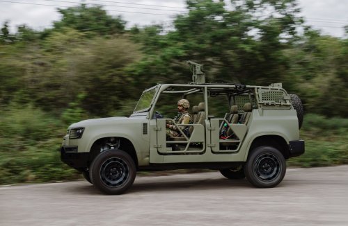 You’d Never Expect Land Rover’s Luxe New Defender To Pull Off Military-Spec This Well