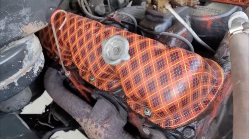 GMC, GMC Offered Plaid Valve Covers as a Factory Option in 1963