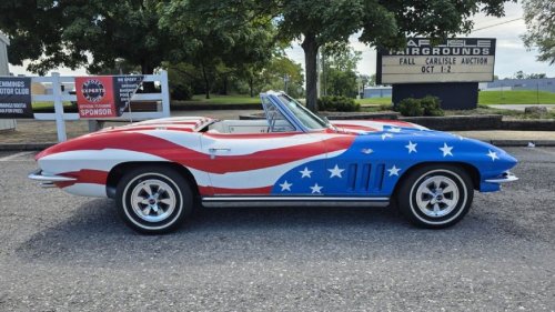 This Groovy and Patriotic ‘Austin Powers’ Corvette Is Up for Grabs