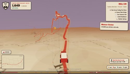 One Dude Mapped Route 66 in Its Entirety, and You Can Scroll Through All 2,199 Miles