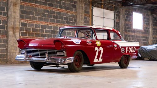 Buy This NASCAR 1957 Ford Fairlane From When Stock Cars Were Actually Stock