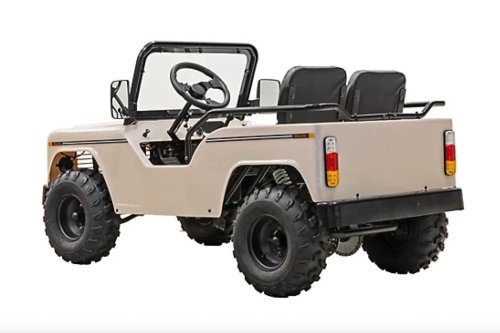 Massimo, Maker of Tiny Jeeps, Is Doing a 125cc Gas Mini Truck Now