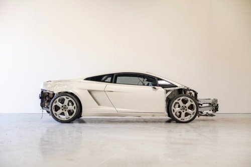 Lamborghini, Be Brave: This Lamborghini Gallardo That Was Rolled Needs a Rebuild