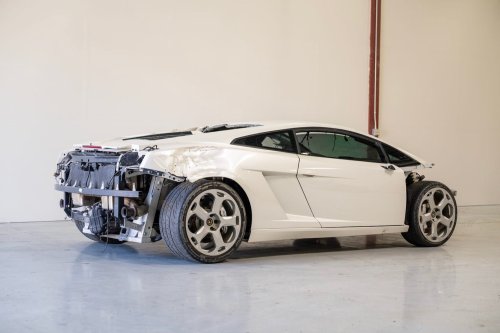 Be Brave: This Lamborghini Gallardo That Was Rolled Needs a Rebuild