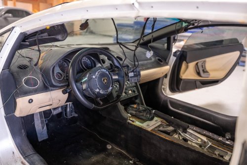 Be Brave: This Lamborghini Gallardo That Was Rolled Needs a Rebuild
