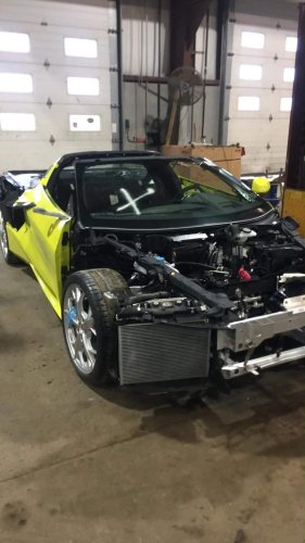 Here’s What Happened to 100 Brand New Corvettes That Got Hit by a Tornado