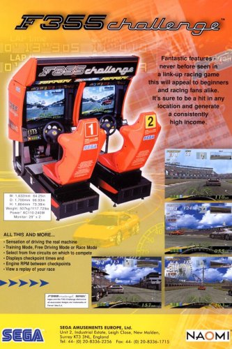A Ferrari F355 Arcade Game Sold for $18,000 and I Think I Know Why