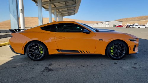 We Drifted the 2026 Ford Mustang RTR. Its Old-School Handbrake Is the Star