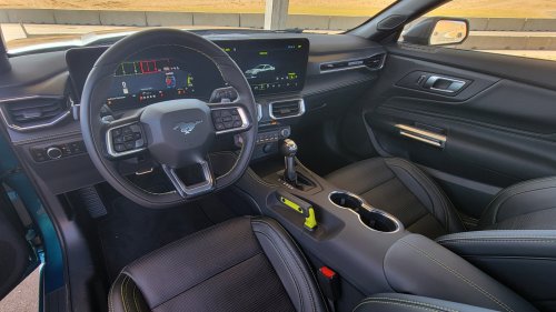 We Drifted the 2026 Ford Mustang RTR. Its Old-School Handbrake Is the Star