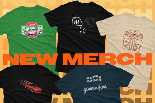 Heads Up: Our Latest Blipshift Drop Is Live with 80s Icons and Tame Racing Drivers