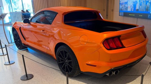 Ford Built a Mustang With a Pickup Bed. Where Do I Send My Deposit?