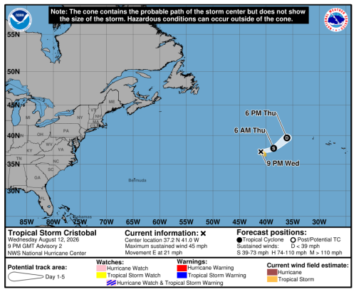 PTC One-C Heads Toward Hawaii; Life-Threatening Floods Possible