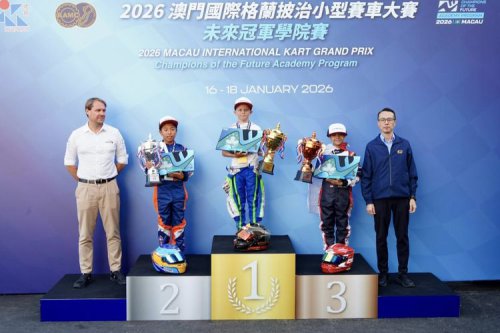 Pegokart Cilik Indonesia Juara di Macau