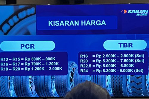 Sailun Bidik Ban OEM buat VinFast dan Chery