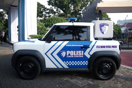 Intip Cara Kerja ETLE Drone, Bisa Pantau Situasi Lalin