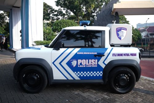 Intip Cara Kerja ETLE Drone, Bisa Pantau Situasi Lalin