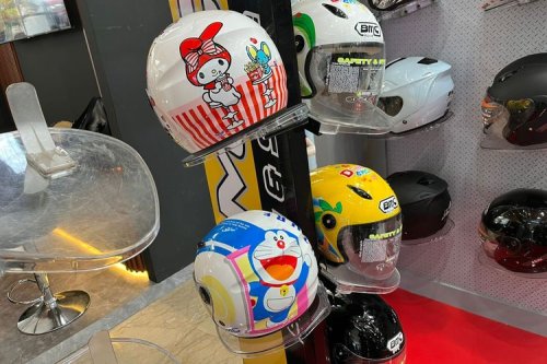 Pilihan Helm Murah di GIIAS 2025, Harga mulai Rp 100.000-an