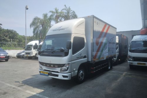 Mitsubishi, Yusen Logistics Puas dengan Performa Mitsubishi Fuso eCanter