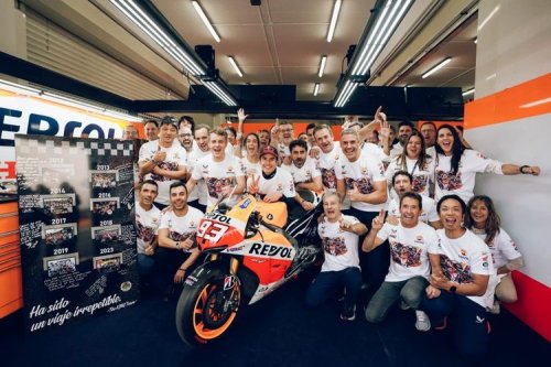 Honda Ucapkan Selamat Kepada Marquez Usai Juara Dunia MotoGP