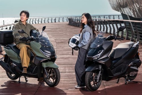 Skuter Matik Bongsor Honda NS150GX: Pakai Kamera Depan