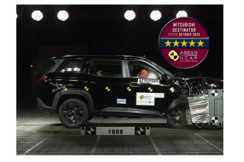 Mitsubishi, Mitsubishi Destinator, Mitsubishi Destinator Raih Hasil Tertinggi Uji Tabrak ASEAN NCAP