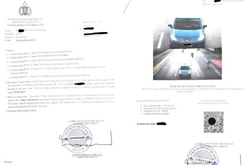 Tidak Bayar Denda Tilang ETLE, STNK Bisa Diblokir