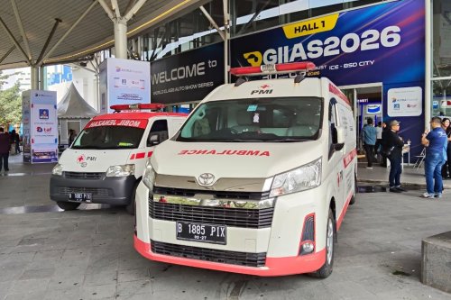 Ratusan Ambulans Terima Bantuan Komponen Keselamatan di GIIAS 2026