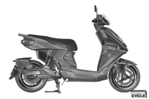 Yamaha, Yamaha Garap Skutik Listrik Anyar, Paten Desainnya Mulai Terungkap