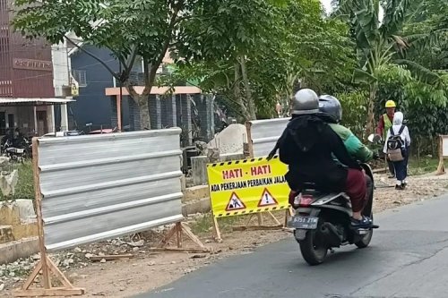 Jalan Raya Cipayung Depok Ditutup Lagi, Catat Waktu dan Rekayasa Lalin