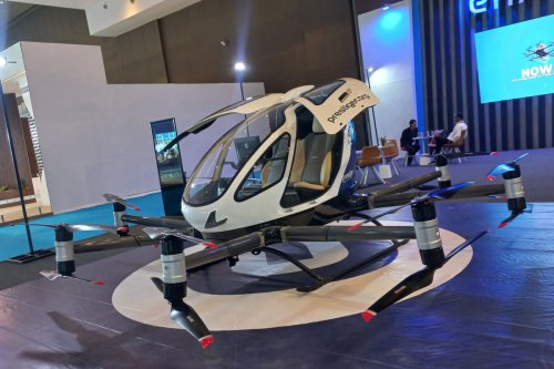 Lihat Lagi Spesifikasi EHang 216 yang Mejeng di PEVS 2025