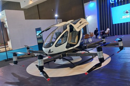 Lihat Lagi Spesifikasi EHang 216 yang Mejeng di PEVS 2025