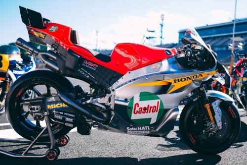 Honda, MotoGP, Honda Pakai Livery Khusus 60 Tahun di MotoGP Jepang