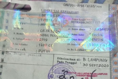 Waspadai Typo pada BPKB dan STNK Saat Beli Kendaraan Bekas