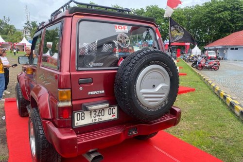 Daihatsu Feroza, Daihatsu, Feroza Lawas Tampil Fungsional di Daihatsu Kumpul Sahabat Bitung 2025