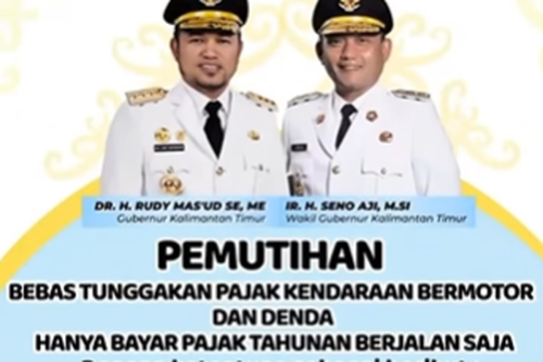 Pemutihan Pajak Kendaraan di Kaltim Segera Berakhir