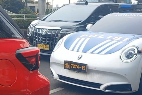 Mobil Listrik GWM Ora 07 Jadi Mobil Dinas Kepolisian RI