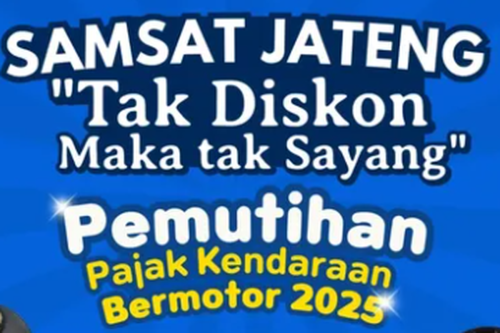 Cara Ikut Pemutihan Pajak Kendaraan di Jateng Meski STNK Hilang