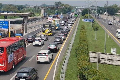 Arus Mudik Lebaran 2025: Sekitar 5.000 Kendaraan Masuk Jateng Via Tol Cikatama