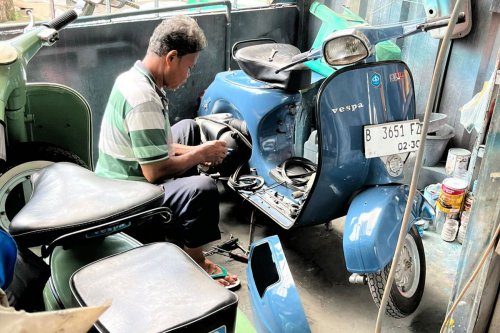 Penyebab Vespa Klasik Mogok dan Solusinya
