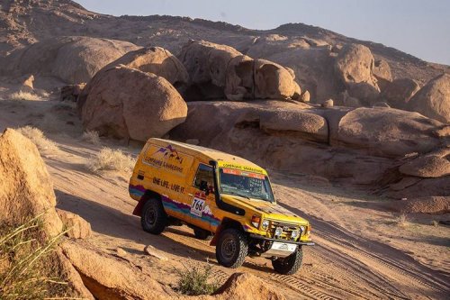 Cerita Shammie Zacky, Pereli Nasional Pertama yang Menang Etape Dakar
