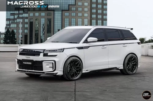 Jaecoo, Jaecoo J5 EV Pakai Macross Bodykit: Tampilan Makin Berisi