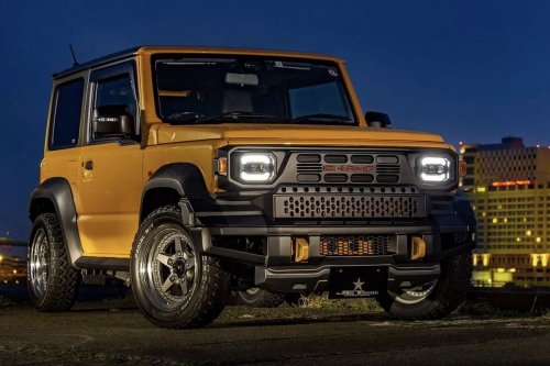 Suzuki , Toyota, Modifikasi Suzuki Jimny Berwajah Toyota Rangga