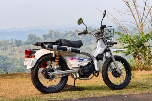 Honda Astrea Grand Mangkrak Disulap Jadi Honda CT