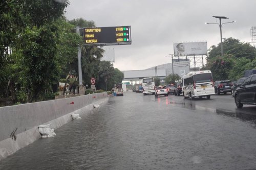 Awas Banjir di Tol Bandara Soetta, Ini Pilihan Akses Alternatif