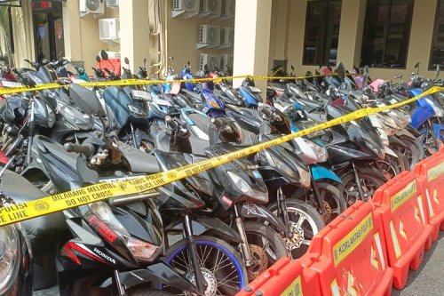 Barang Bukti Motor Curian yang Ditemukan Polisi Disimpan di Mana?